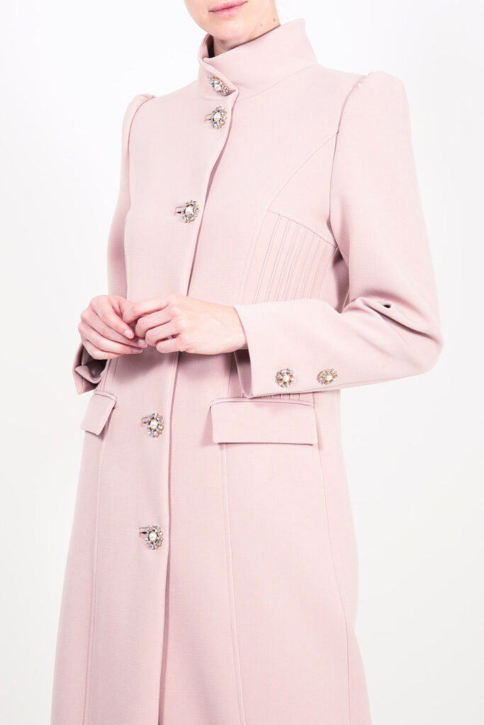ELISA FANTI F/W 21/22 SERIE My Secret Garden CAPPOTTO LUNGO MONOPETTO