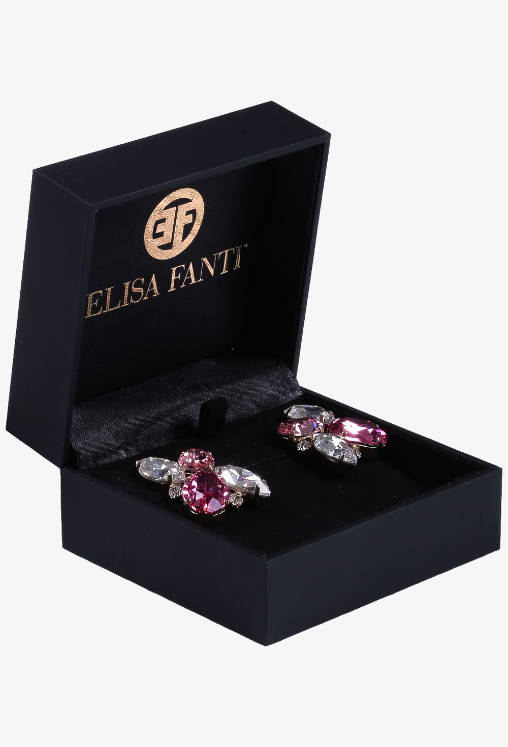 ELISA FANTI S/S 2022 ORECCHINI LOBO CON PIETRE MULTICOLORE